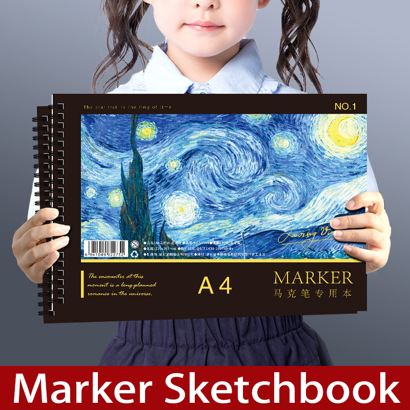 60 Sheets A4 Coil Sketchbook,  - Copic Marker Sketch 评论和价格